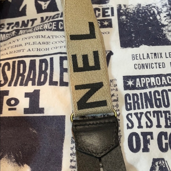 Last call!❤️ Chanel cream/beige & black suspenders - Picture 8 of 12